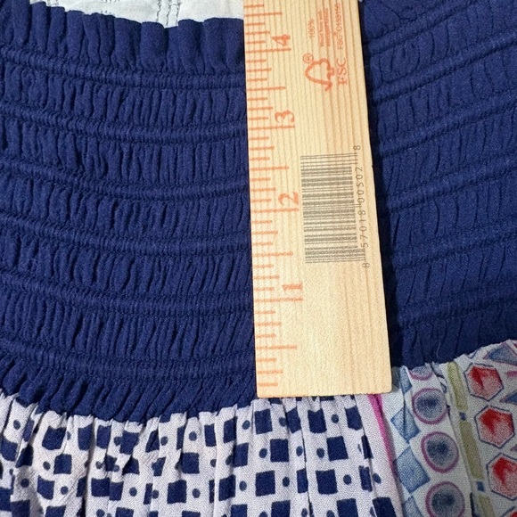 Holding Horses super soft rayon printed skirt with wide shirred elastic waist. - Picture 10 of 15